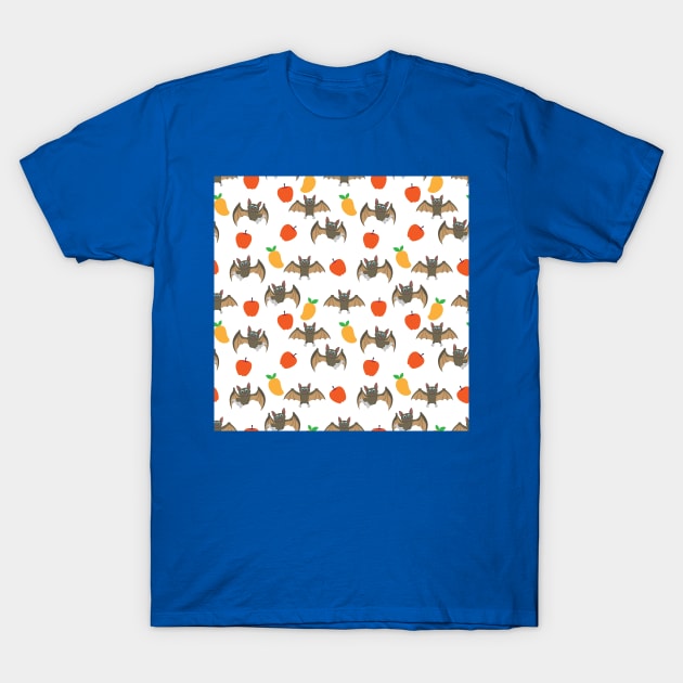 Bat Pattern T-Shirt by DANPUBLIC